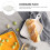 Square Grill Plate With Non Stick Coating Reusable Drying Tray White 9