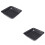 2Pcs Non-Stick Square Baking Pans for Baking Bbq and Pizza 7