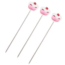 3 Stuks Rvs Cake Tester Baktest Naald Voor Cake Brood Muffin