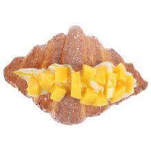 2St Duurzaam PU Nepbrood Chocolade Croissant Keuken Ornament