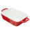 Multi Color Ceramic Lasagne Dish Compact Small Oven Baking Tray 4