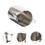 300ml diy lipstick heating cup with handle for wax melting, silver 3