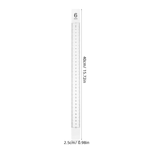 biscuit balance ruler with scale for measuring dough strips 1