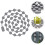 Durable Grey Silicone Pot Pad Coaster with Baking Pie Weights 4