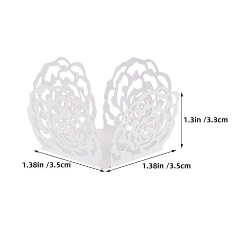 100pcs Mini Chocolate Truffle Wrappers Paper Liners Cups 2