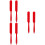 6Pcs Red Silicone Spatula Heat Resistant Scraper for Kitchen Baking 6
