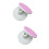 2Pcs Pink Rotating Cake Stand for Easy Cake Decorating and Baking Use 7