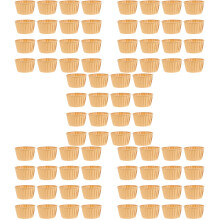 500St Non-Stick Papieren Muffinschaaltjes Voor Ijs En Pudding