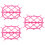 3Pcs Food Safe Pink Sugar Mold Cake Decor Tool for Baking 7