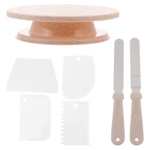 3St Cake Turntable Set Multi Kleur, Duurzaam En Stabiel Draaiplateau