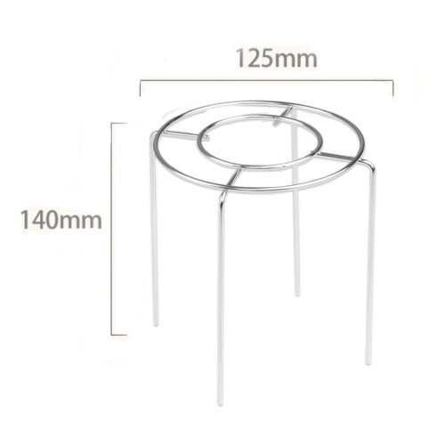 Silver Steam Stand Cake Rack Durable Dishwasher Safe for Baking 1