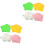 800Pcs Easy Wrap Assorted Color Aluminum Foil Candy Packaging Paper 5