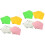800Pcs Easy Wrap Assorted Color Aluminum Foil Candy Packaging Paper 6