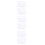 6Pcs White Plastic Cake Baking Scrapers Lightweight Kitchen Tools 7