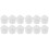 12Pcs Reusable White Foam Cake Dummies for DIY Decorating 9