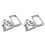 20 Pcs Christmas Cookie Cutters Stainless Steel Baking Mold Modeling 2