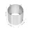 6Pcs Adjustable Stainless Steel Mousse Cake Mold Round Cutter Silver 4