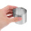 6Pcs Adjustable Stainless Steel Mousse Cake Mold Round Cutter Silver 5