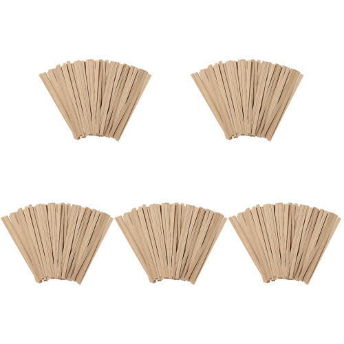 5000Pcs Multi-Function Twisting Ties Sturdy Kraft Paper for Party Use 1