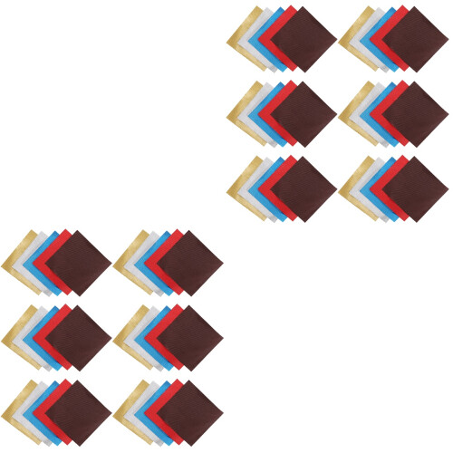 100 Pcs Candy Packing Paper Chocolate Wrappers 2