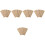 5000Pcs Multi-Function Twisting Ties Sturdy Kraft Paper for Party Use 4