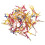 200Pcs Plastic Candy Ties Assorted Color Household Party Twisting Ties 3