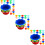 72Pcs Silicone Muffin Liners Reusable for Oven Microwave Baking 9