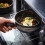 1Pc Black Ceramic Bowl with Handle for Baking Cooking Milk Pot 4