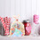 100Pcs Plastic Gift Bags Assorted Color Opp Candy Treat Packaging 6