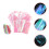 100Pcs Plastic Gift Bags Assorted Color Opp Candy Treat Packaging 9