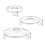 3pcs Stainless Steel Steaming Rack for Kitchen Pot Trivet 2