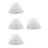 16Pcs White DIY Foam Cake Dummies for Decorating Practice and Display 6