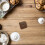 5Pcs Pc Plastic Kitchen Scraper Tool Coffee Color for Pan and Pot 4