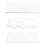 3Pcs Transparent Akryl Glaseringsskraper För Kakor 1
