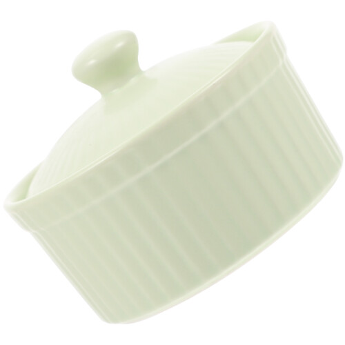 Ceramisk Ugnsform Hettresistent Skål Pudding Jelly Mugg Liten Grön