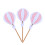 18Pcs White Glitter Cake Toppers Creative Cupcake Picks for Parties 8