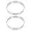 2St Rvs Pizza Saucing Rings Voor Gelijkmatige Verdeling 9