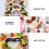 111Pc Durable White Cake Stencils Alphabet Number DIY Baking Molds 5