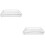 2Pcs Silver Non-Stick Air Fryer Cooling Rack Basket for Storage Use 6
