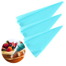 3 Unidades Sacos Pastelaria TPU Diferentes Tamanhos Para Confeitar Assar