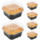 40Set Scatole Alluminio Per Dolci Multiuso Resistente Calore Casa Bbq 7