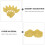 50St Glitterende Cake Topper Voor Partyversiering 11