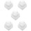 20Pcs White Foam Cake Forms for Baking Practice and Party Decor 10