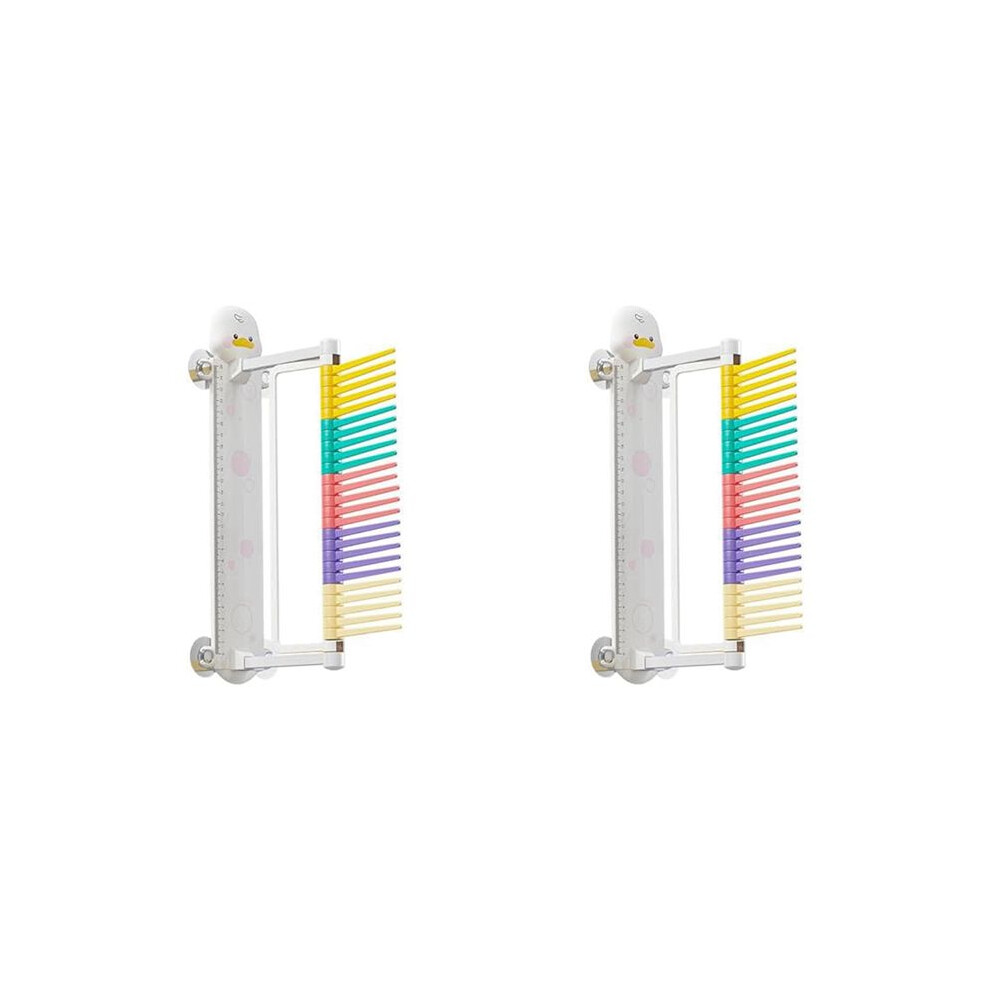 2X Vertical Jump Tester For Kids Cartoon Duck Wall Mounted Vertical Jump Trainer Resettable Vertical Jump 6031321819259