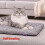 Petlicity Self Heating Pet Bed 60x45cm Grey 2