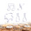 10 Pcs Biscuit Fondant Cutters Cake Cake Cookie 9