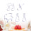 10 Pcs Biscuit Fondant Cutters Cake Cake Cookie 10