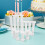 24pcs Roman Column Cake Stand Support Pillars Plastic 4