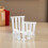 24pcs Roman Column Cake Stand Support Pillars Plastic 6
