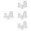 12Pcs Durable White Silicone Covers for Piping Tips Home Cake Baking 8